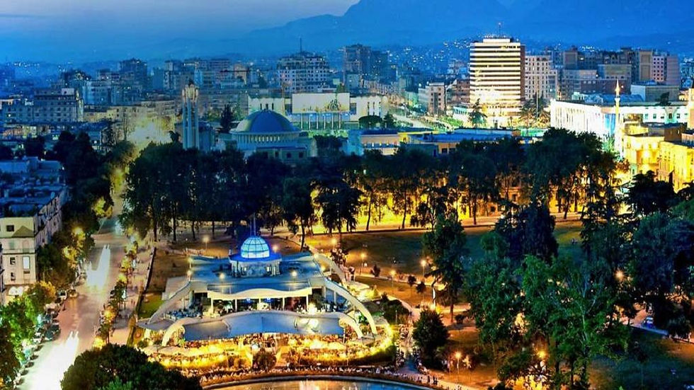 Thumbnail: Evening Walk in Tirana