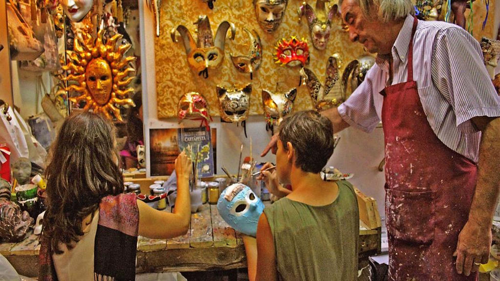 Thumbnail: Decorate a Venetian Mask - Small Group