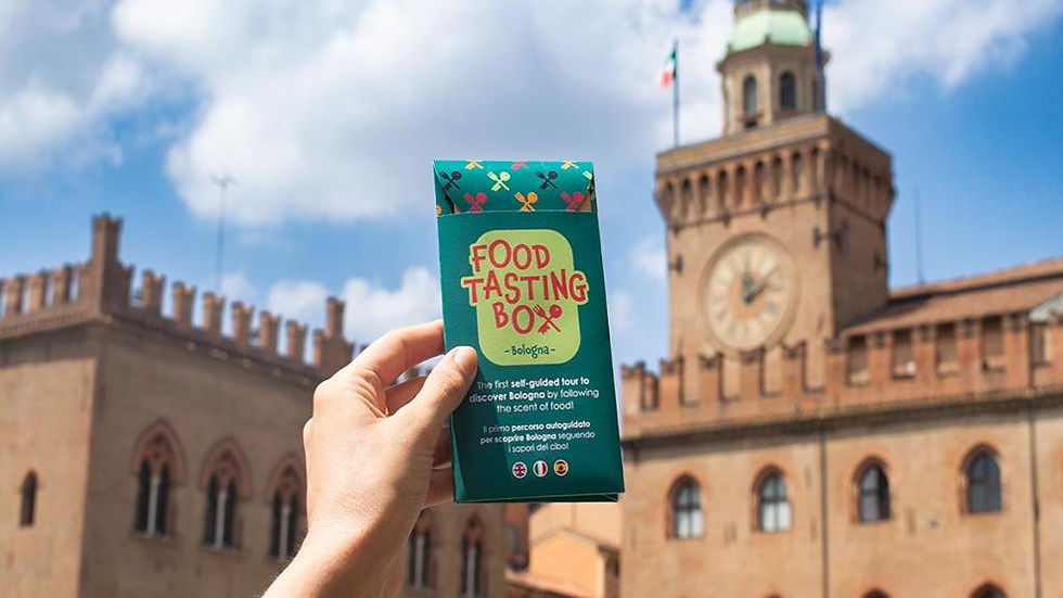 Explore Bologna with the Food Tasting Box Pass Card