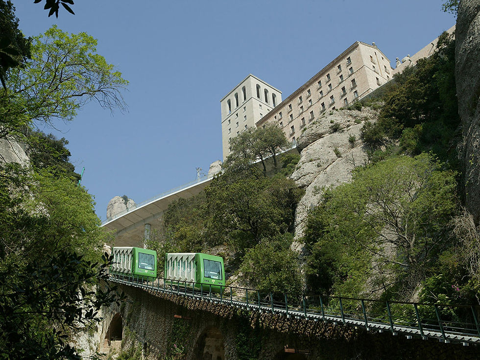 Thumbnail: Montserrat Visit with Cog Wheel Train and Traditional Drinks - Half Day Tour