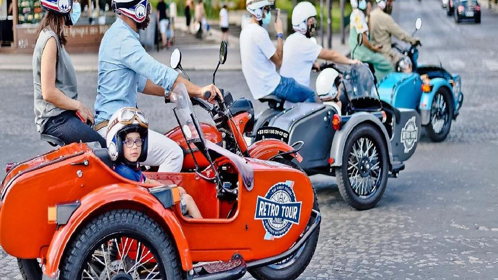 Thumbnail: Vintage Side-Car Tour of Paris - Classic Small Group Tour