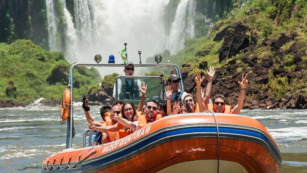 Thumbnail: Brazilian Iguazu Falls with Macuco Safari Boat Ride - Half-Day Tour