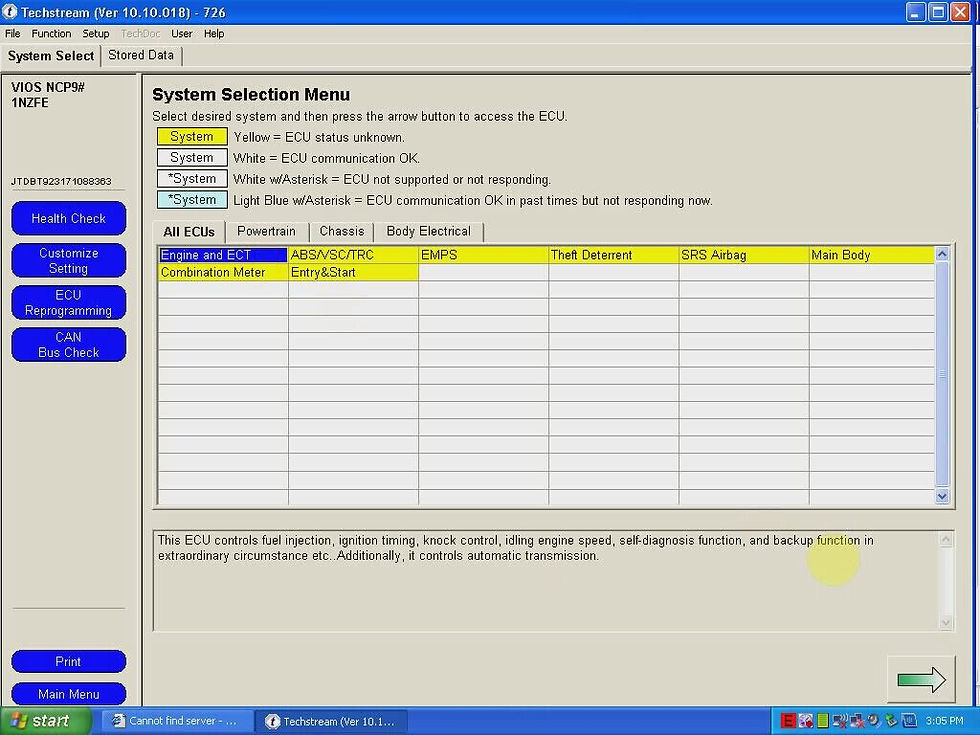 Thumbnail: TOYOTA TIS Techstream V16.00.017 MINI VCI Interface