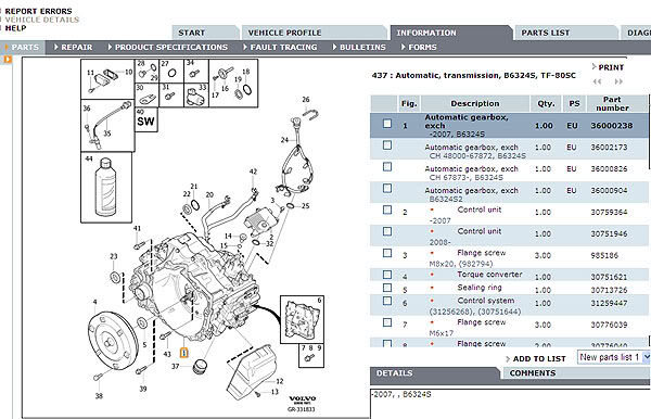 Thumbnail: Volvo Vida Dice Pro+ 2014D Car Diagnostic Tool
