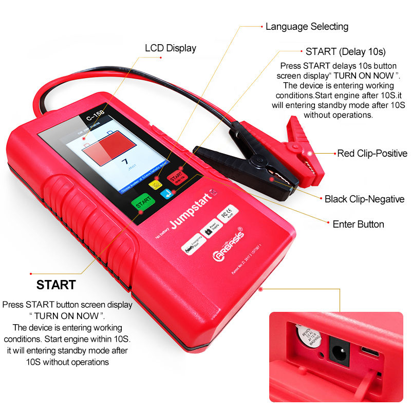 Thumbnail: OBDII CAT Super/Ultra Capacitor Car Jump Starter