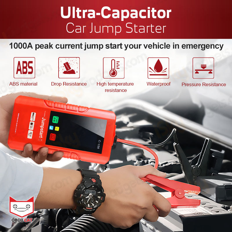 Thumbnail: OBDII CAT Super/Ultra Capacitor Car Jump Starter