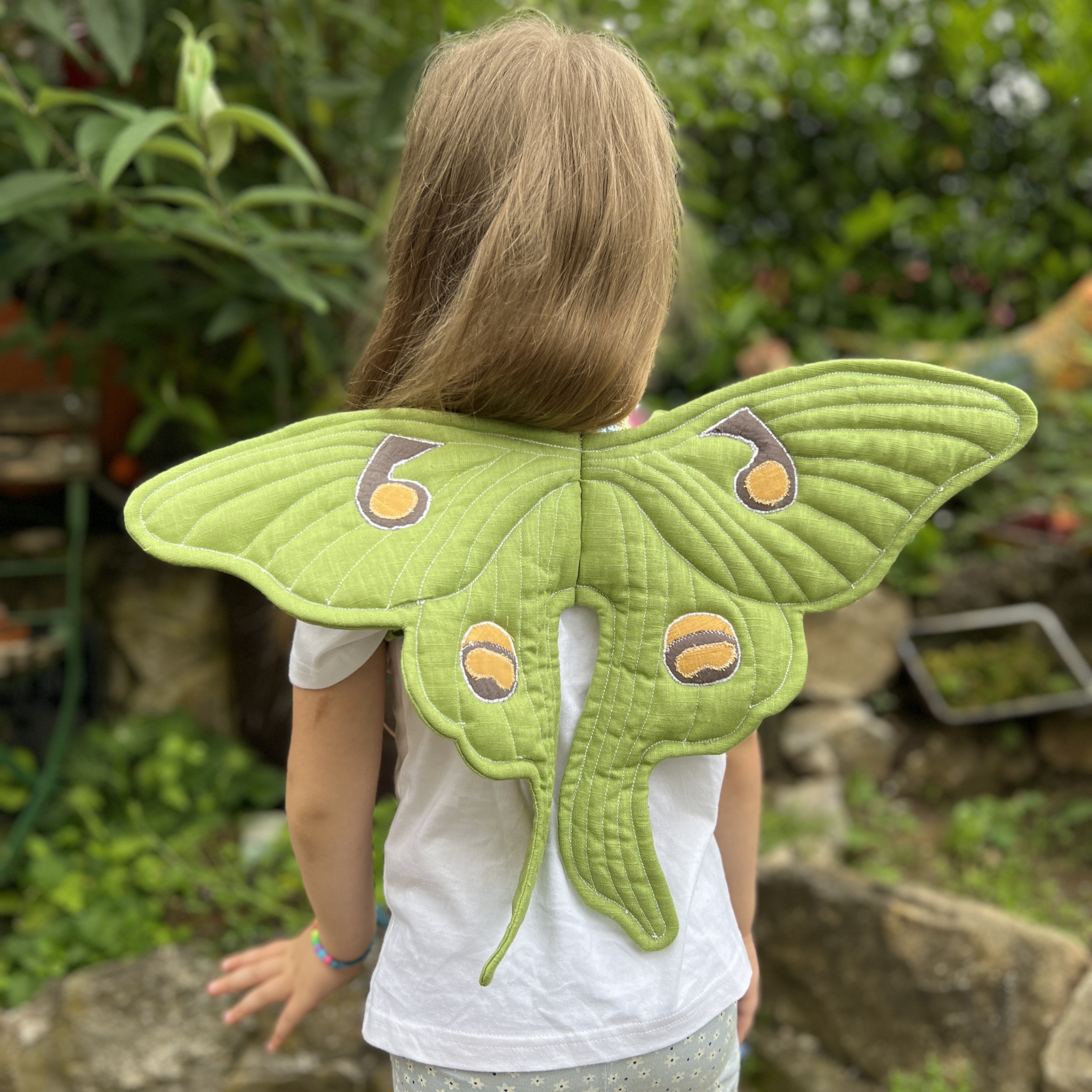 Luna Moth/ Mondspinner Schmetterlingsflügel/ Nachtfalterflügel