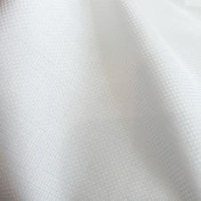 Elegant jacquard fabric great for decorative top of bed items. Feels soft and has a little more weight than a standard percale.