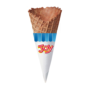 Joy waffle cone for ice cream