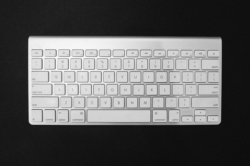 Apple keyboard to write with