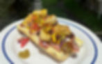 Hot dog hawaiano