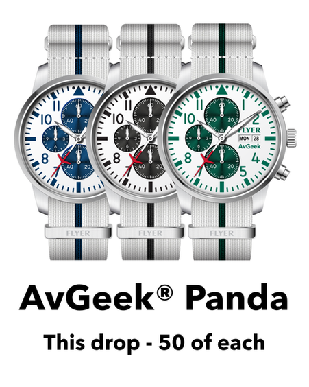 INTRODUCING THE PANDA AVGEEK® CHRONOGRAPH