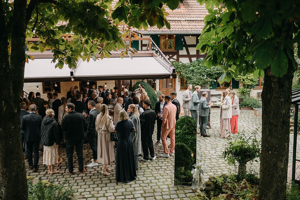 Gauklerhof Allgäu Sektempfang