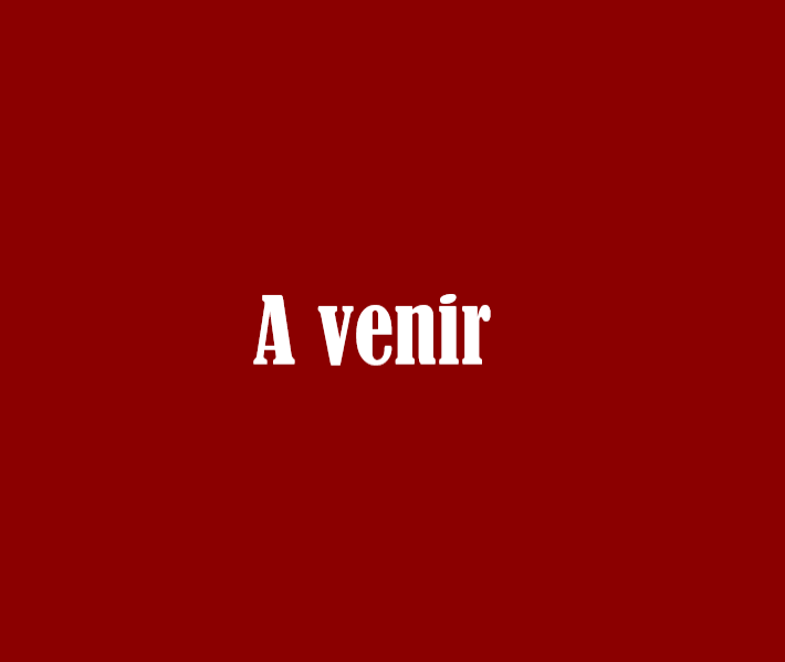 a venir (rouge