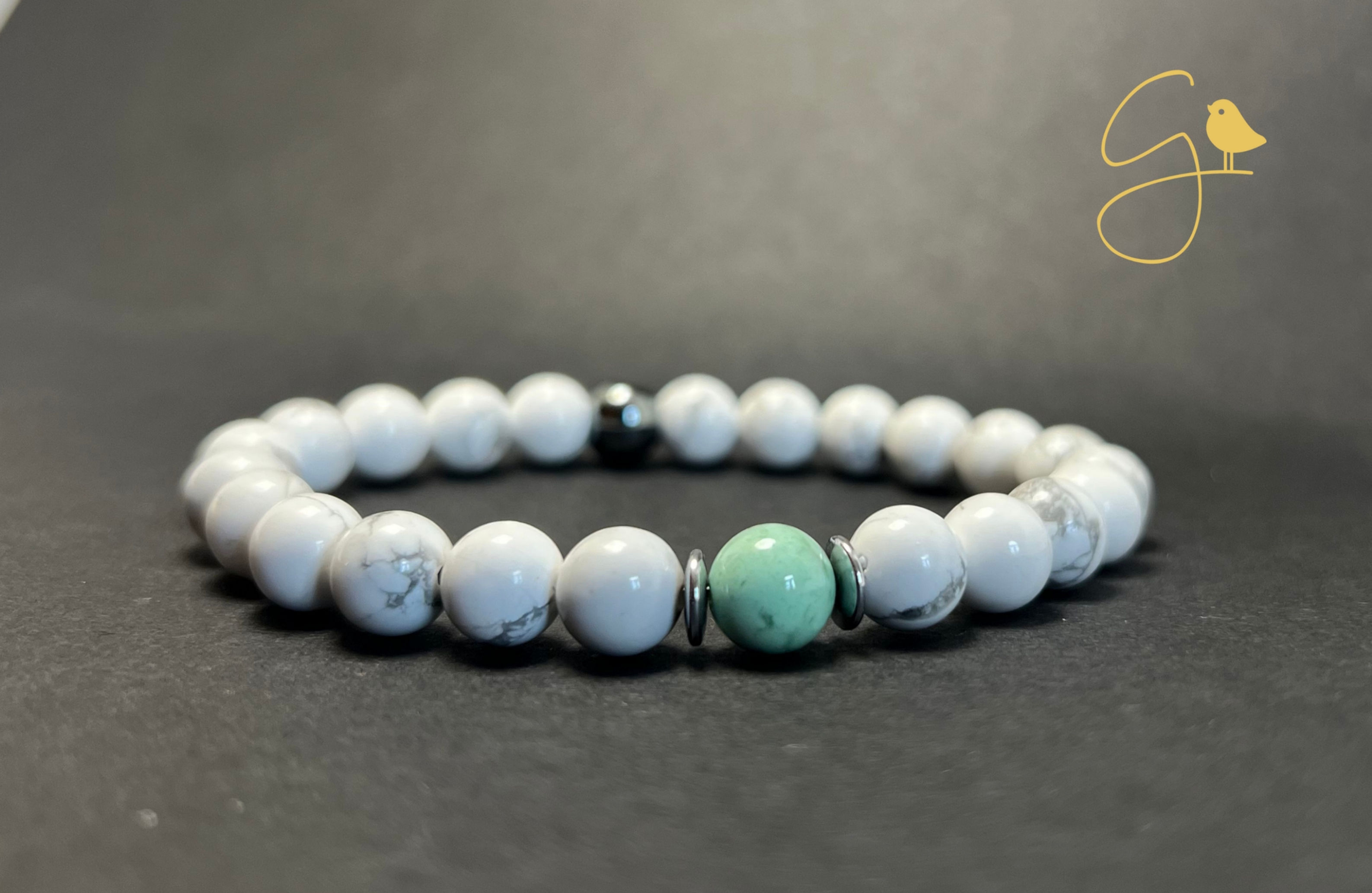Howlite et Variscite