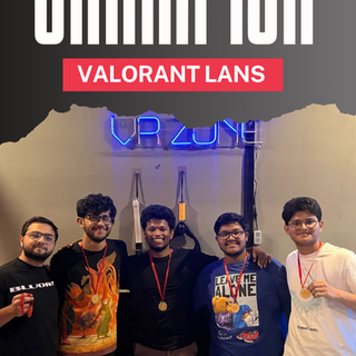 Valorant LAN tournament winners Gamers Guild Banjara Hills Hyderabad