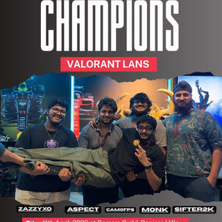 Week 3 Valorant LAN champions Banjara Hills Hyderabad Gamers Guild