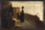 choir organ loft musicians art practice rehearsal painting church