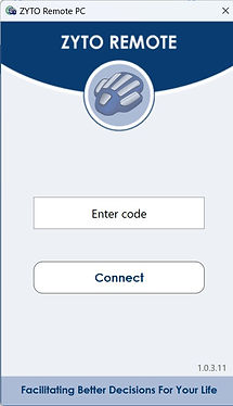 Download ZYTO and EVOX Remote Appointment App