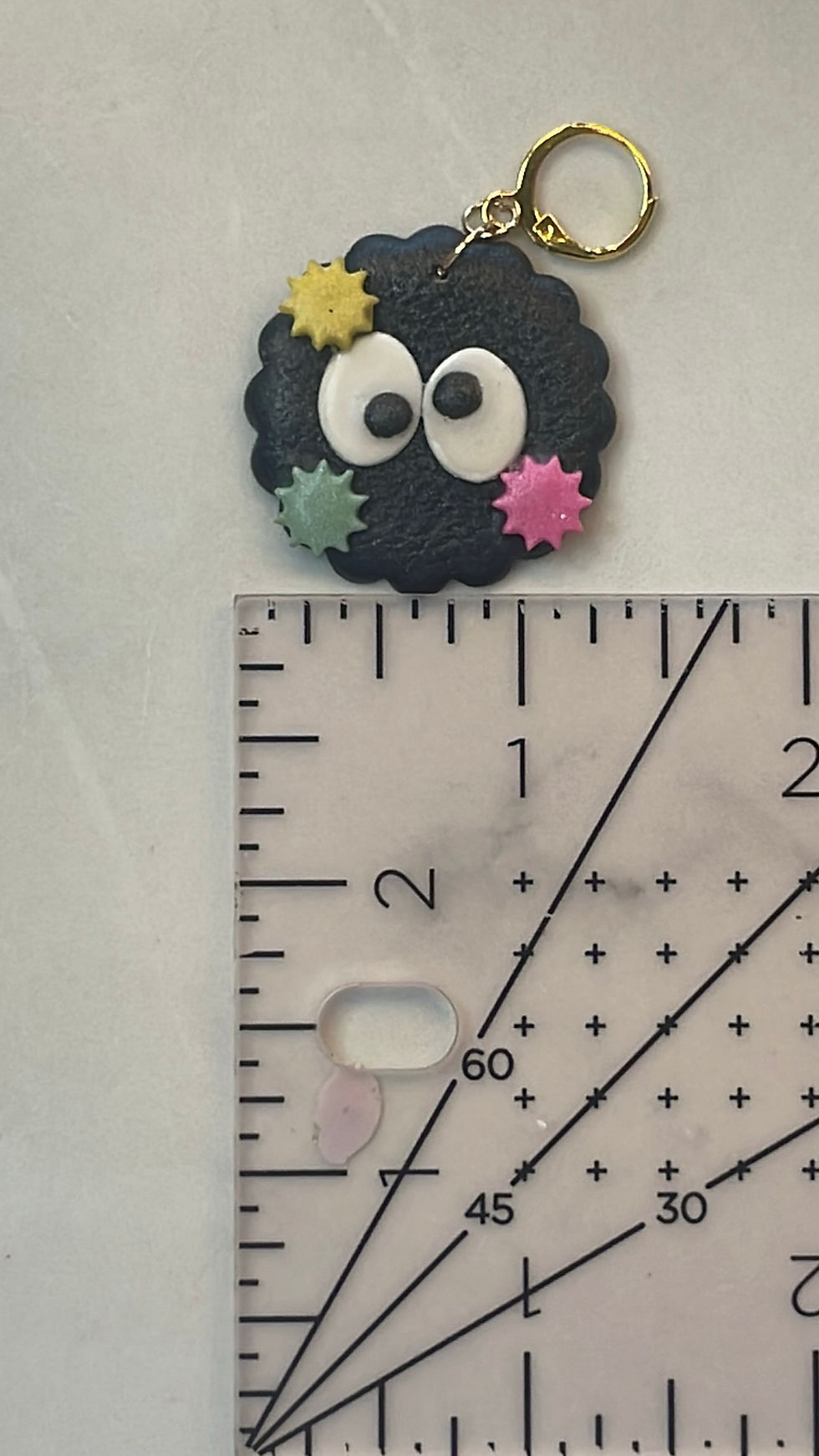 Thumbnail: Anime Inspired Soot Sprite Earrings - Seaside Magnolia