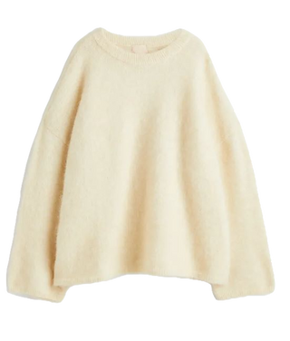 wool + mohair sweater