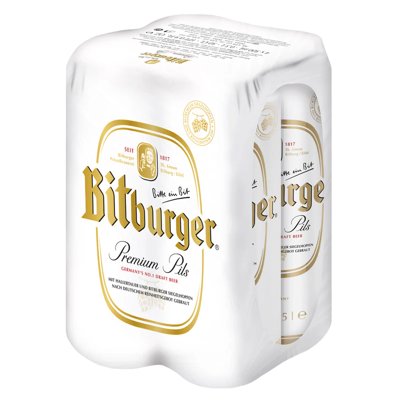 Bitburger 4 cans 473ml