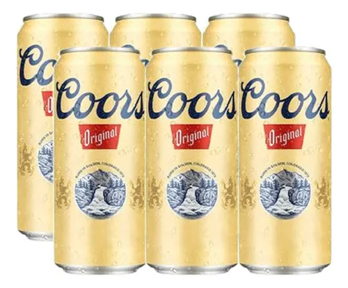 Coors original 6 cans 473ml
