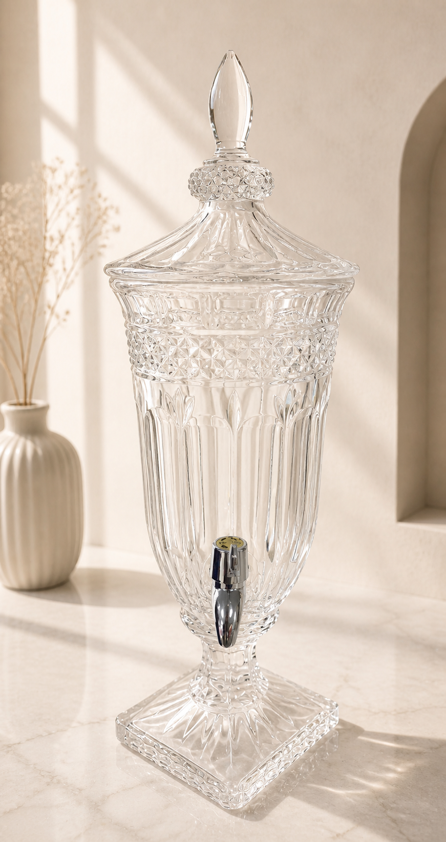 Decorative Glass Water Dispenser