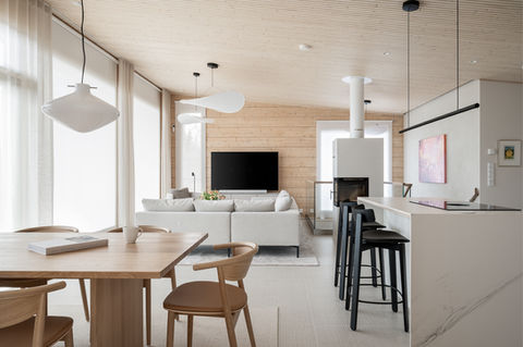 villa aika, uudiskohde, uudiskohteen suunnittelu, aarevisuals, aare, titi ja iida, sisustussuunnittelu uudiskohteeseen, sisustussuunnittelu kuopio, sisustusarkkitehdit, sisustus, olohuone, uudisrakentaminen