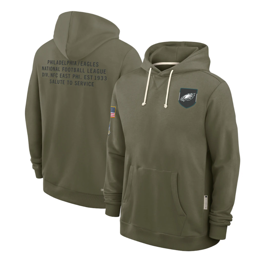 SUDADERA SALUTE TO SERVICE PHILADEPHIA EAGLES