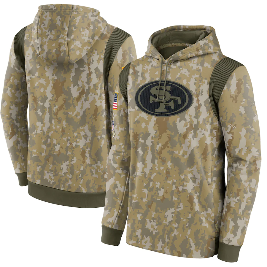 Miniatura: SUDADERA SALUTE TO SERVICE SAN FRANCISCO 49ERS