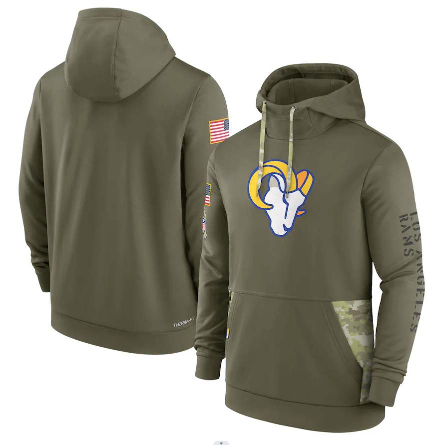 Miniatura: SUDADERA SALUTE TO SERVICE LOS ANGELES RAMS