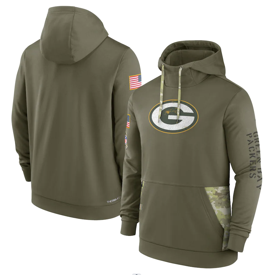 Miniatura: SUDADERA SALUTE TO SERVICE GREEN BAY PACKERS