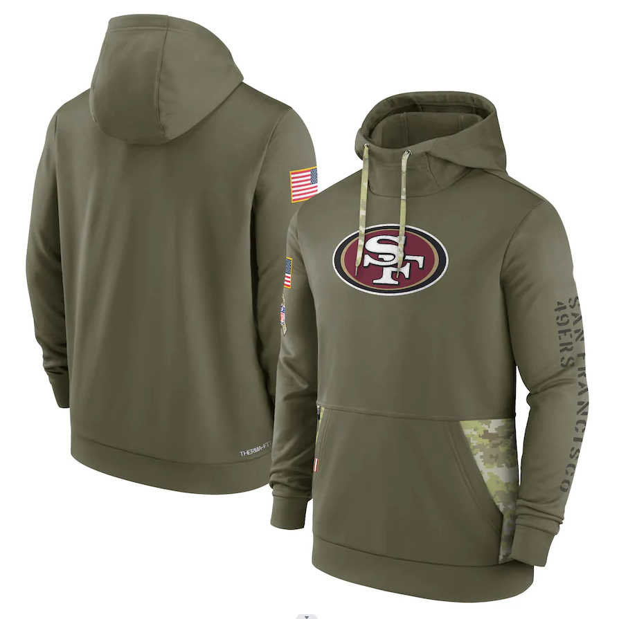 Miniatura: SUDADERA SALUTE TO SERVICE SAN FRANCISCO 49ERS