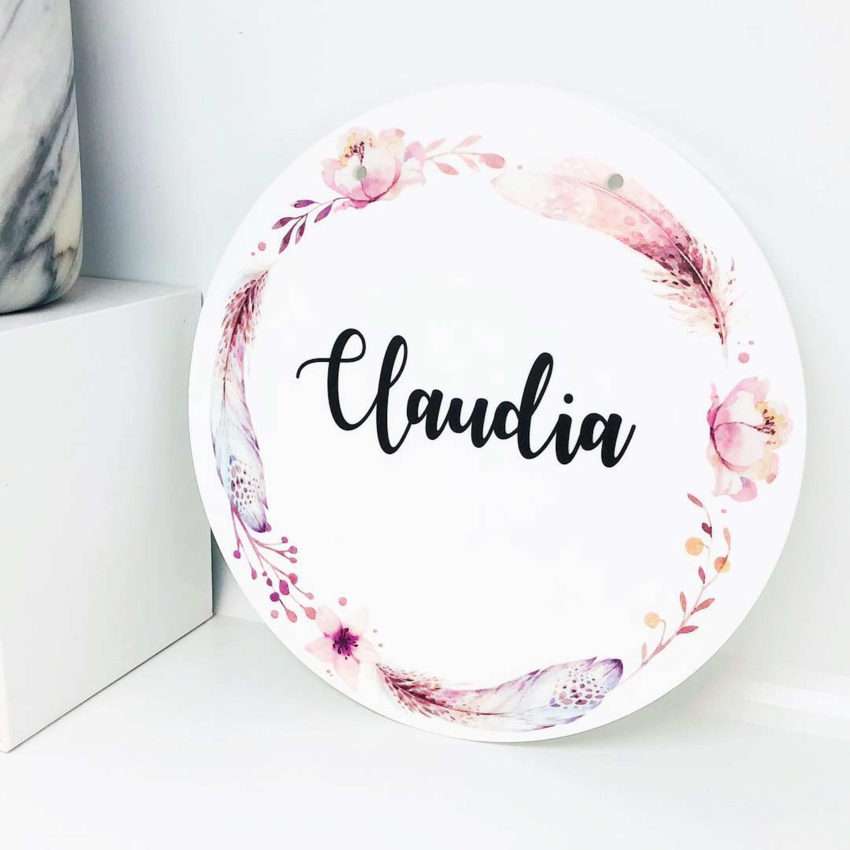 Boho - Scripted Name Sign