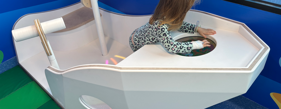 Play9 Kidszone Boat in Epworth paediatric ward