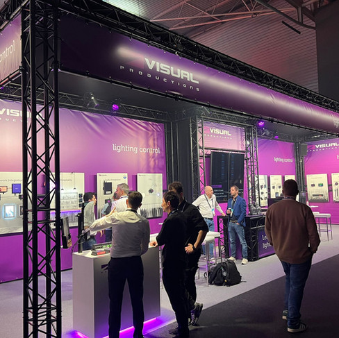 Visual Productions stand at ISE 2026