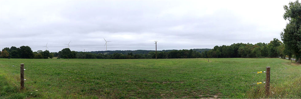 Point de vue depuis la D255 au sud-est de Sixt-sur-Aff