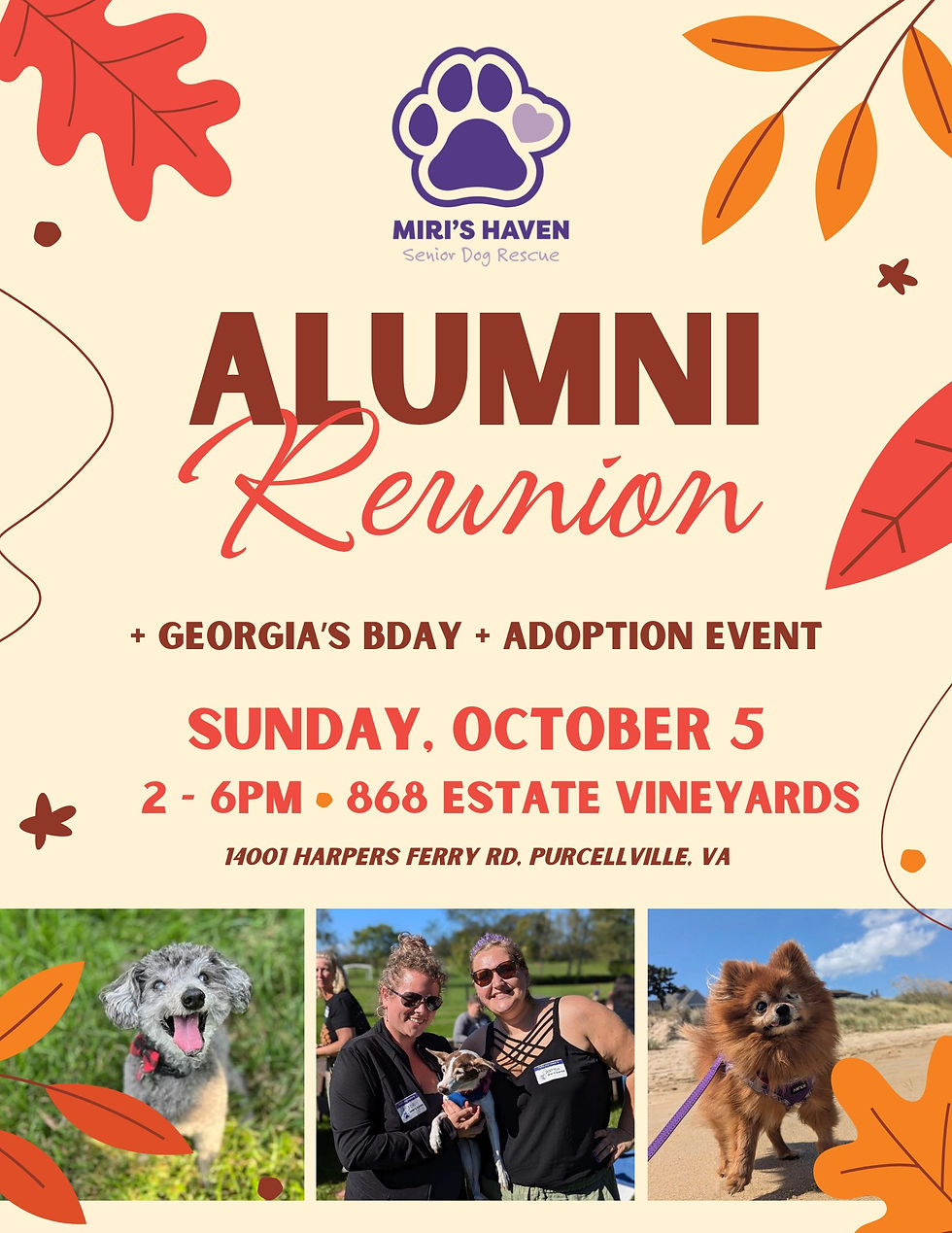 Miri’s Haven 2nd Annual Alumni Reunion 