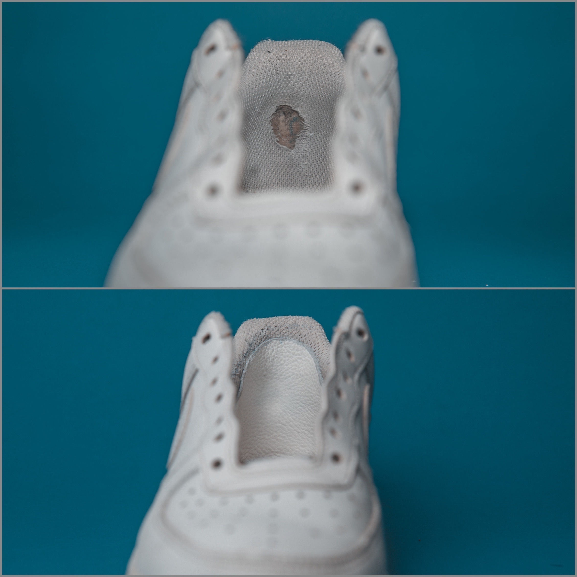 Oprava rozšoupaných, děravých pat
