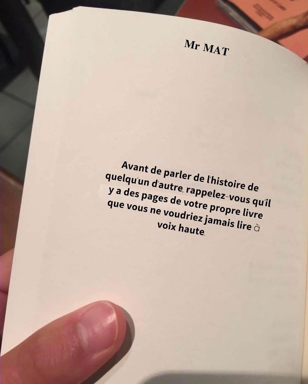 Notre histoire