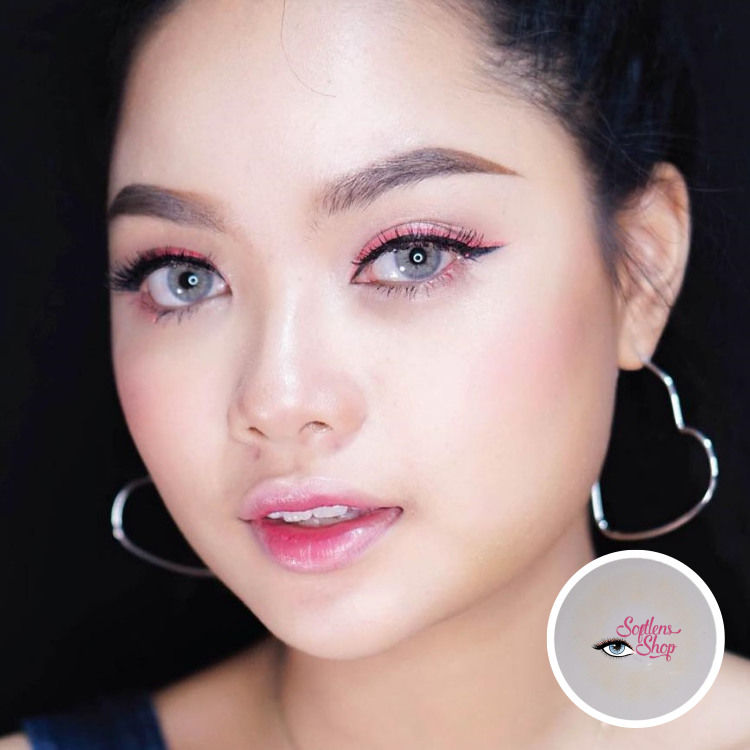 Kitty Kawaii Navy Gray