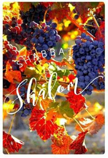 Shabbat Shalom שבת שלום (October 24, 2022)