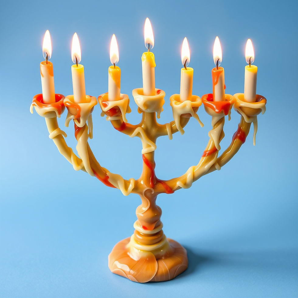 How to clean your Hanukkah Menorah