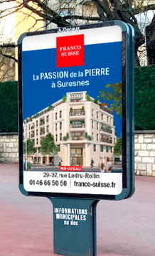Panneau Decaux 2m2