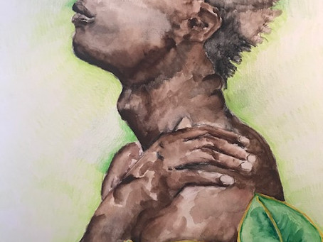 "Feuilles," Artwork by Shereene Fogenay