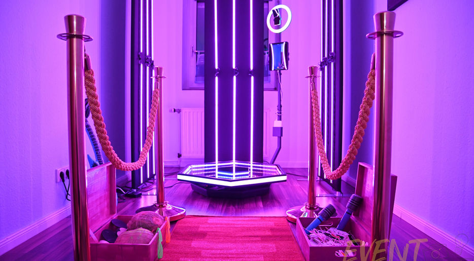 360 Grad Infinity Videobox Geburtstag | Party Highlight mieten