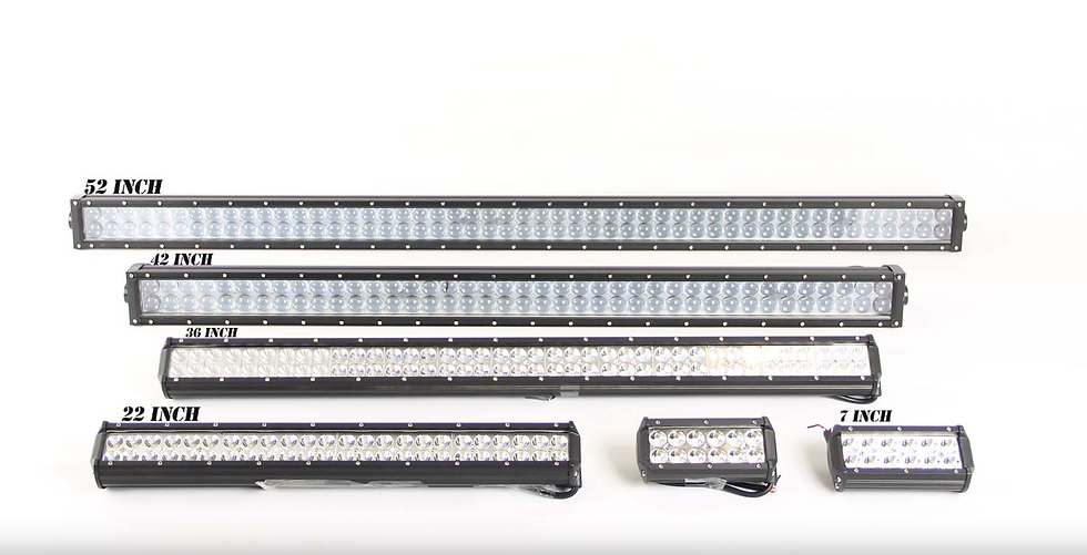 Thumbnail: POWERFUL LED Spot Light Bar 52"