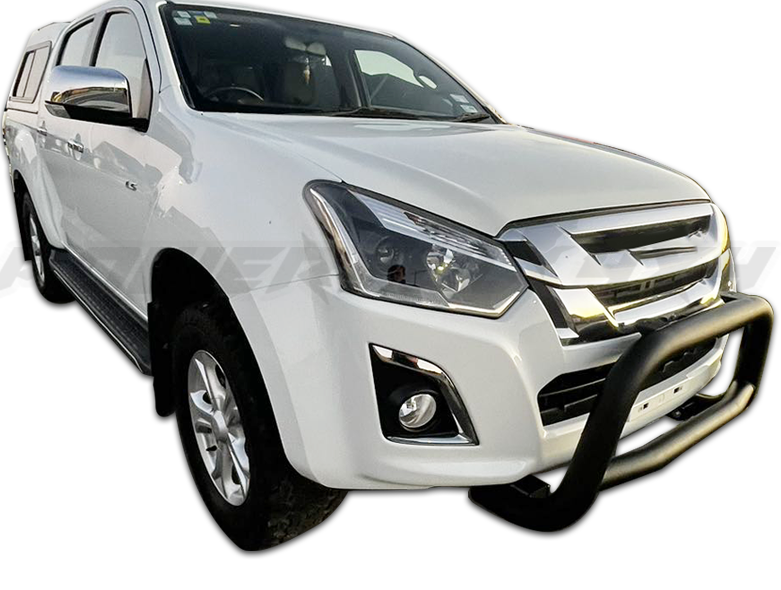 POWERFUL 3 Inch Nudge Bar for ISUZU D-MAX 2012-2019 (Black) B3