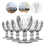 Miniatura: Conj. 6 Taças de Vidro Diamond Transparente 340ml - Casart